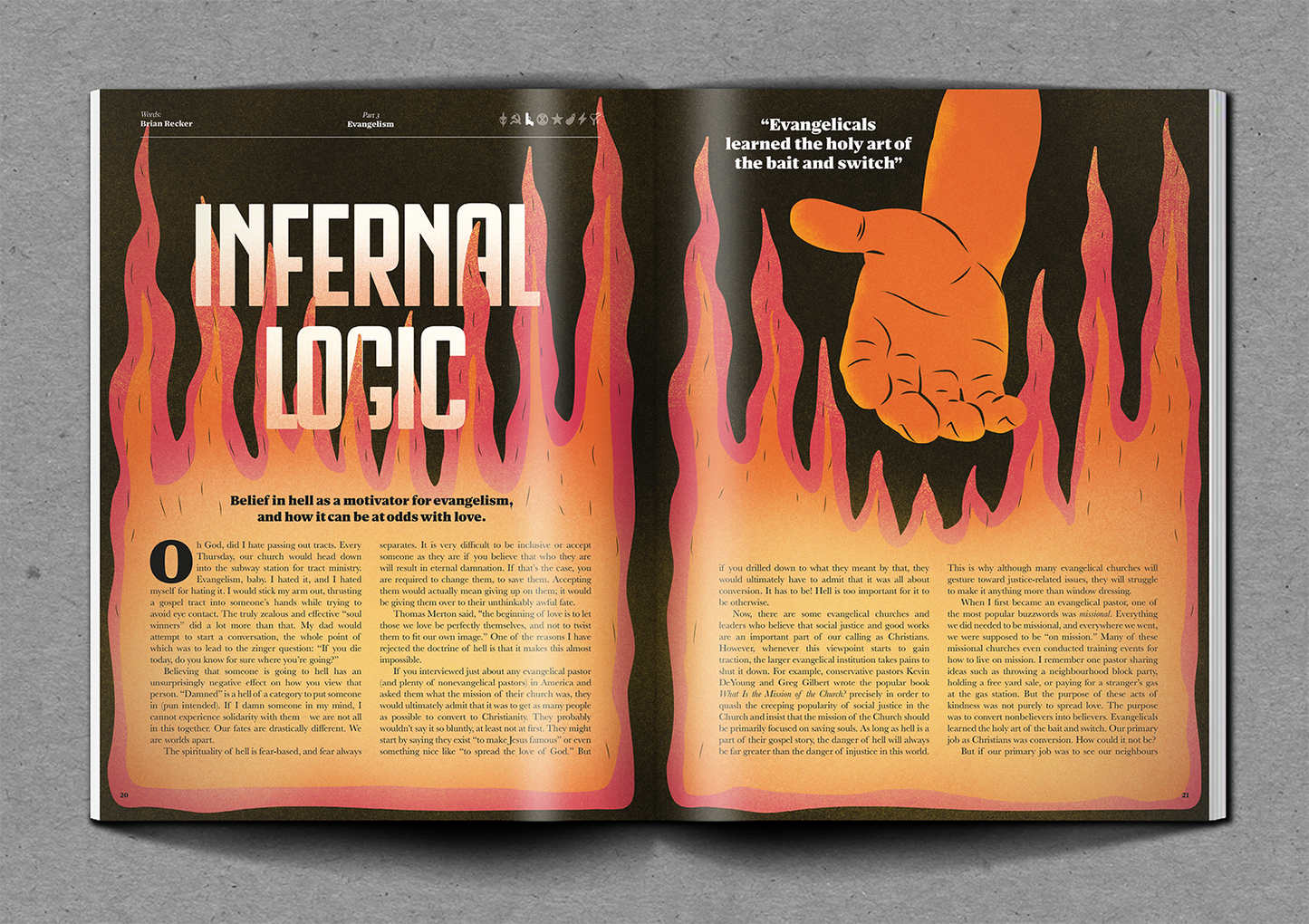 Issue 06: Evangelism - threats aren't good news