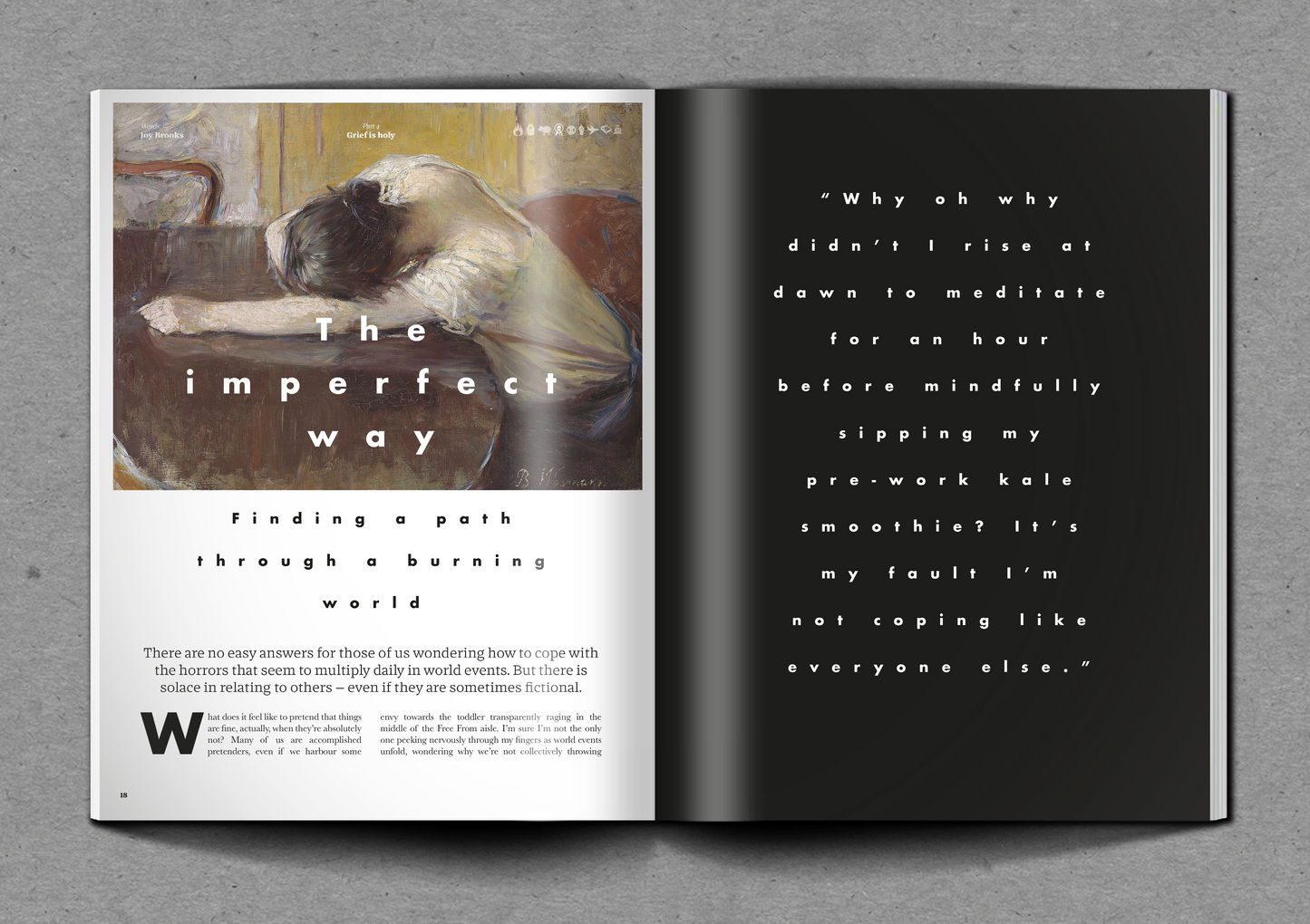 Issue 08: Grief is holy