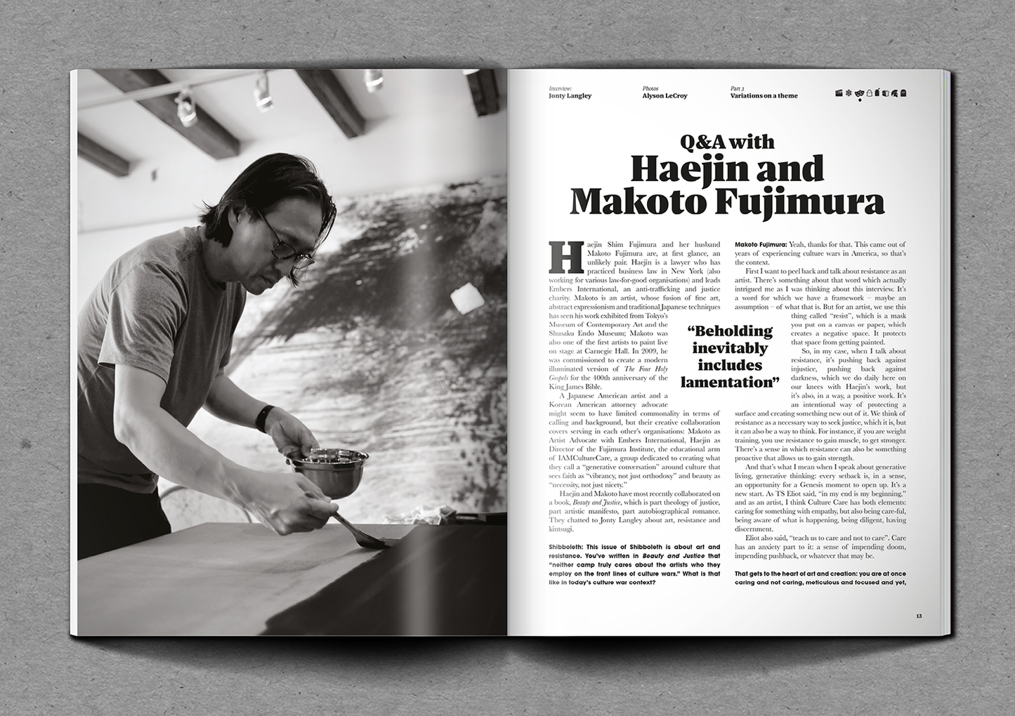 Issue 09: Art is resistance
